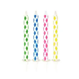 Papstar Magic Candles With Holder 6Cm 10 Pieces