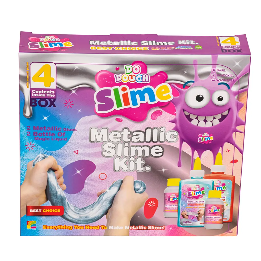 Do Dough Metallic Slime Glue Kit 4 pcs - view 2