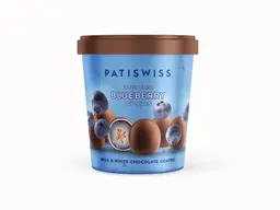  Patiswiss Ice Cream Milk and White Chocolate Blueberry Bites 130 ml 