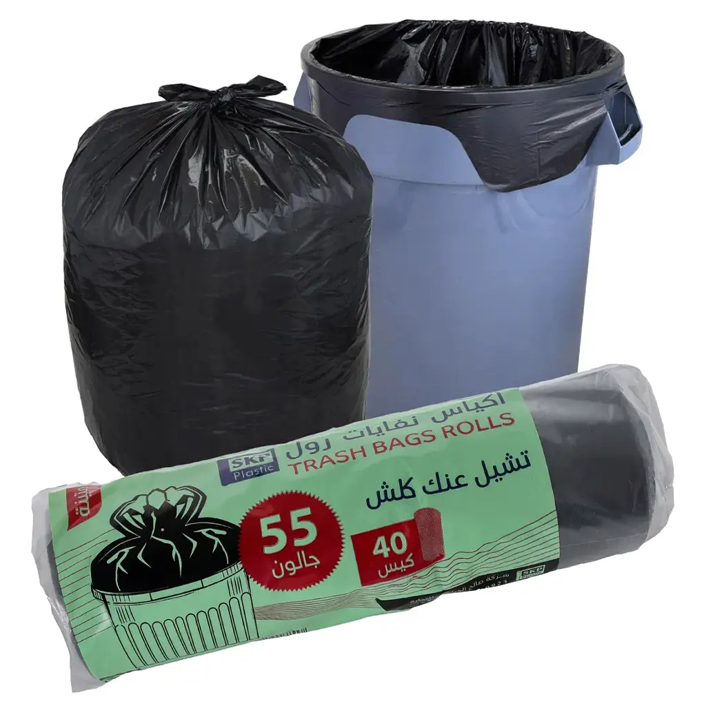 SKP Garbage Bags 55 Gallon Large 40 Pcs - view 2