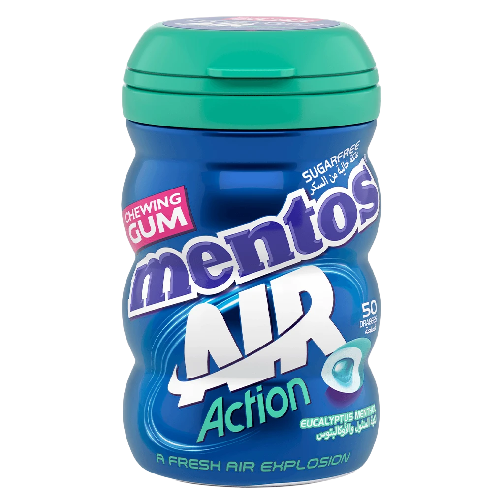 Mentos Gum Air Action Mint 50 pcs