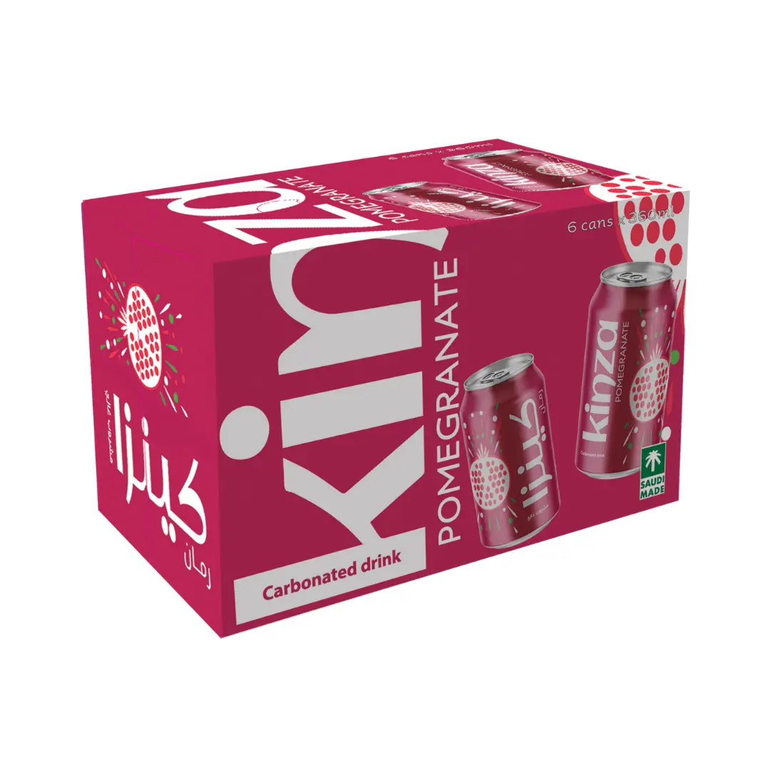 Kinza Pomegranate Can 6 pcs 360 ml - view 1