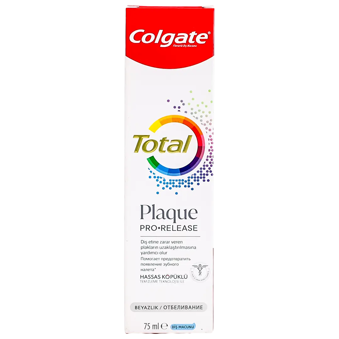 Colgate Total Plaque Pro-Release Whitening Toothpaste 75 ml - view 3