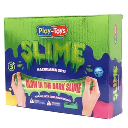 Playtoys Diy Slime Set Glow In The Dark