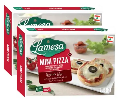 Lamesa Mini Pizza 2pcs 300 gm Promo - view 1