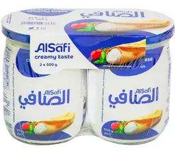 الصافي جبن كريمي قابل للدهن 2 × 500 جم 