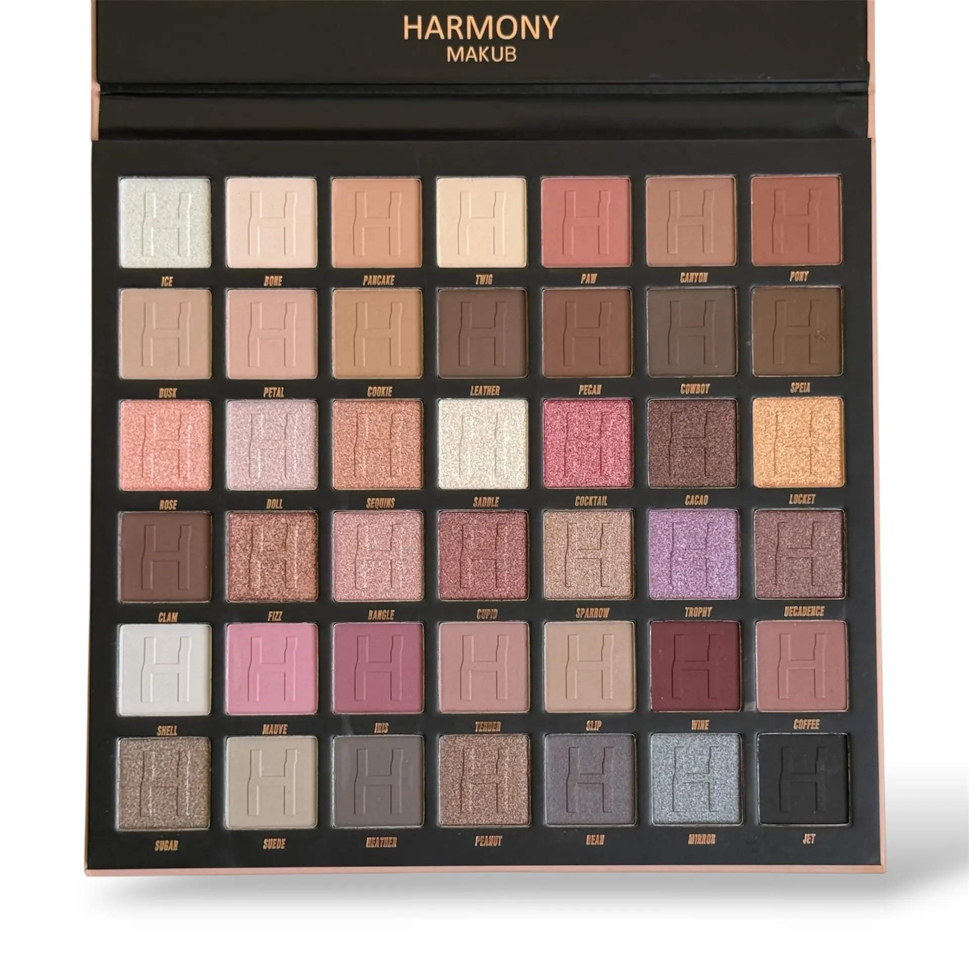 Harmony Beauty Eyeshadow Palate Neutral  New 42 Colour - view 4
