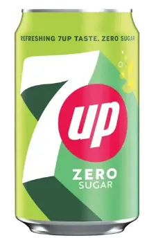 7 Up Zero Sugar Can 330 Ml - view 1