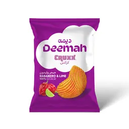 ديمة كركس شيبس حبحر وليمون 75 جم