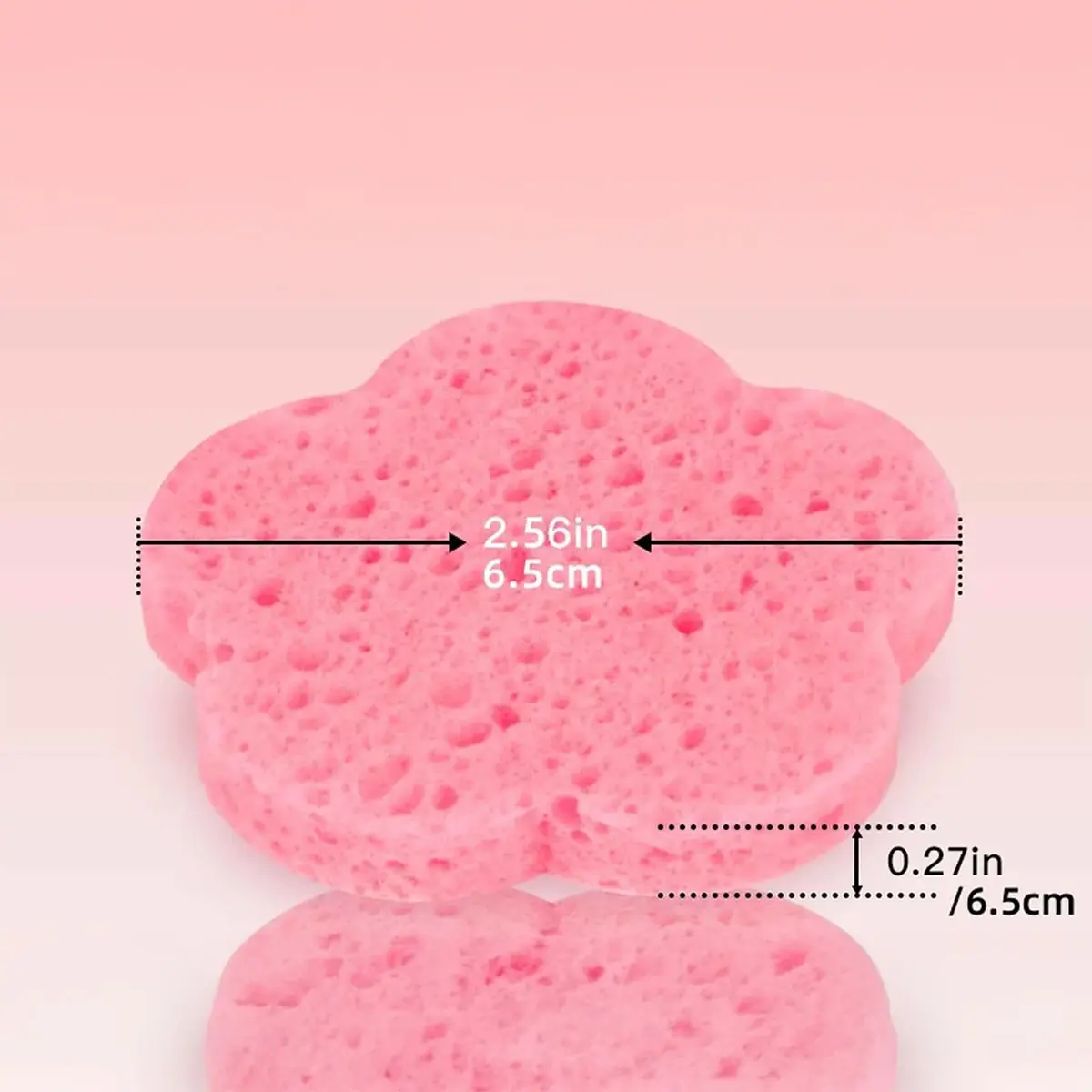 Banti Soft Makeup Spong Cleansing Various Shapes 2 Pcs  - view 3