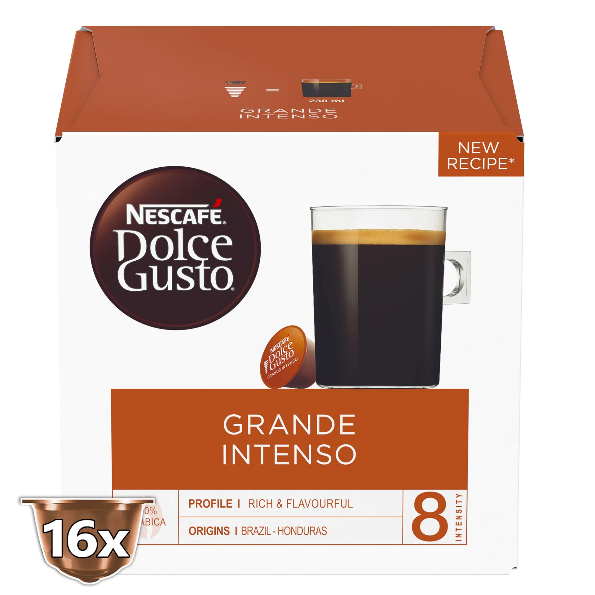 Nescafe Dolce Gusto Grande Intenso Coffee 16 Capsules - view 1