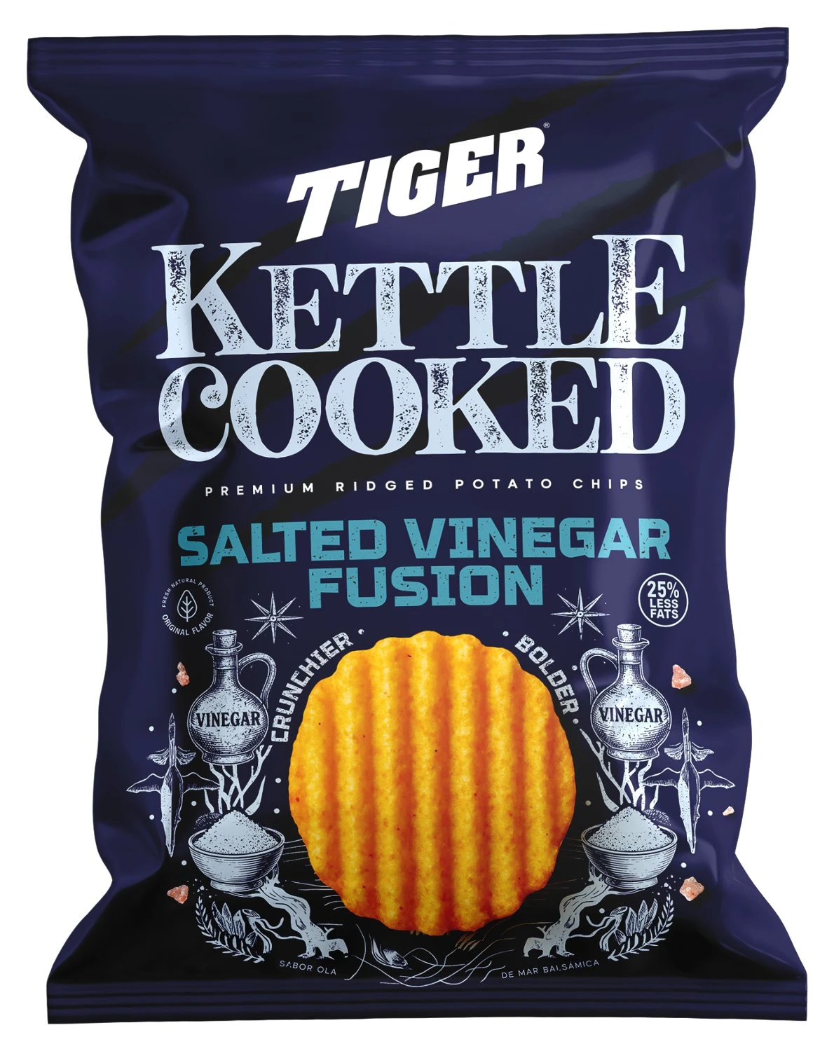 Tiger Kettle Salted Vinegar Fusion 140 gm