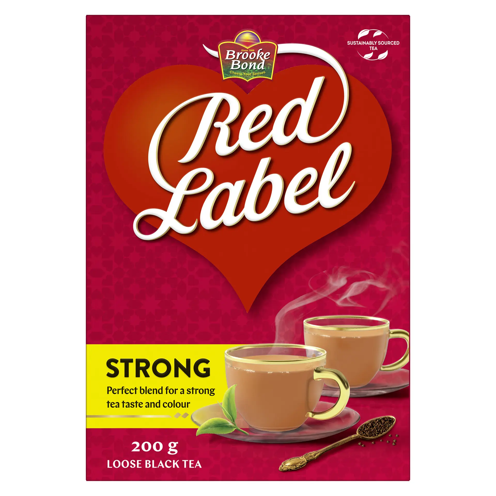 Brooke Tea Bond Red Label Black Loose 200 gm - view 1