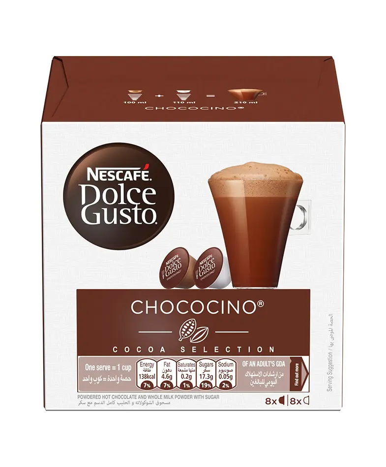 Nescafe Dolce Gusto Chococino Chocolate 16 Capsules - view 1