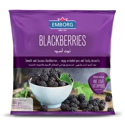 Emborg Blackberries Frozen 300 gm