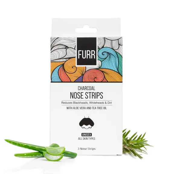 Furr Blackhead Remover Charcoal Nose Strips 3 Strips - view 5