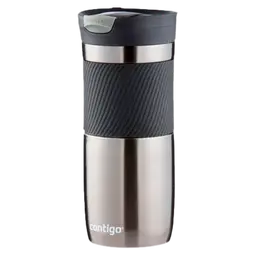 Contigo Jackson Plastic Water Bottle with Leakproof Lid 470 ml Silver