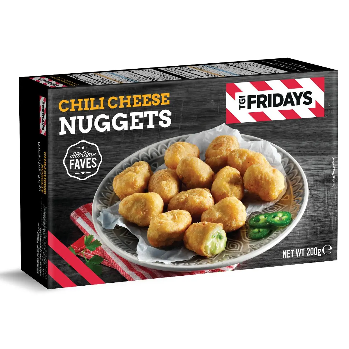 Tgi Fridays Frozen Chili Cheese Nuggets 200 gm - view 1