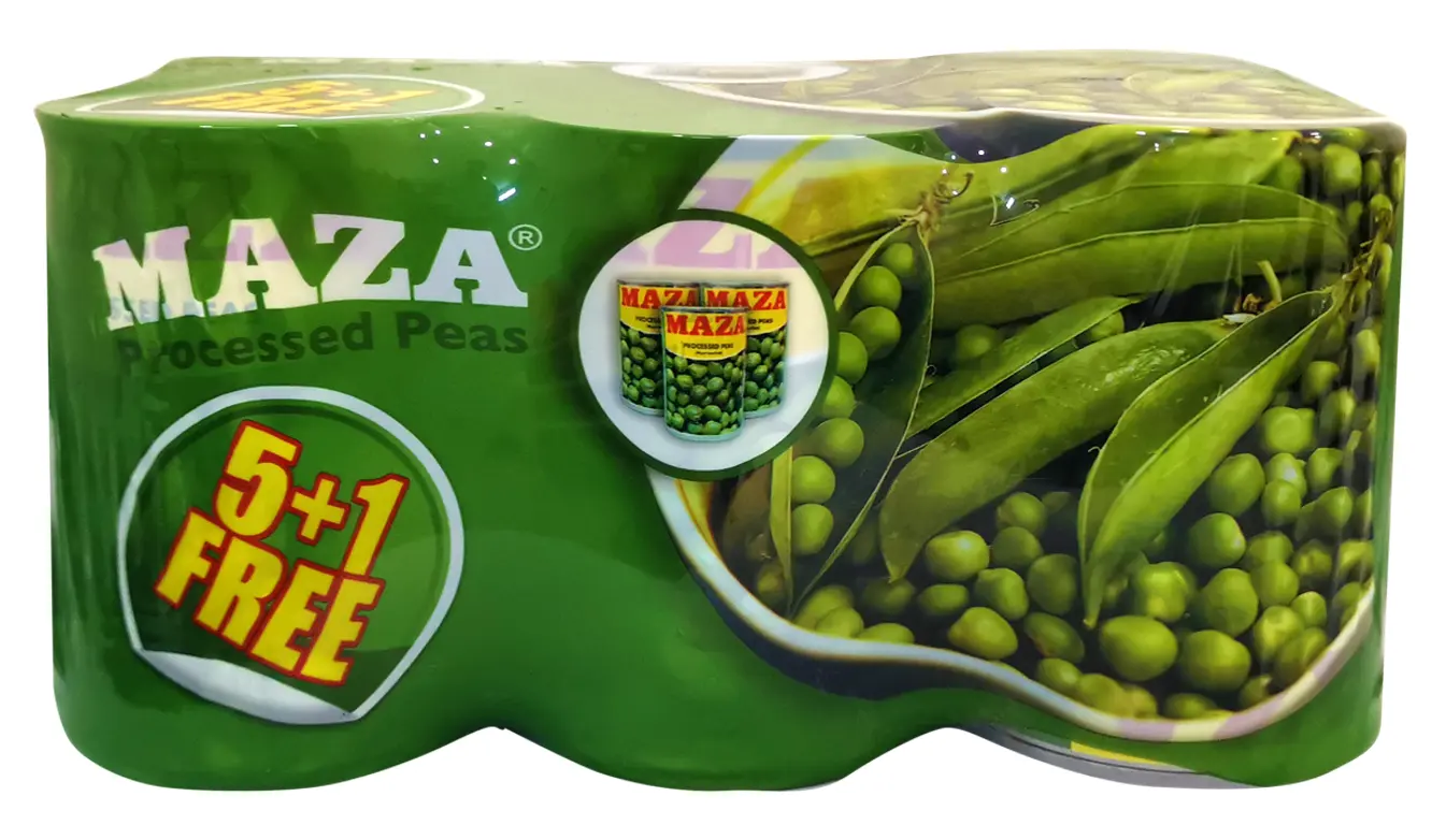 Maza Processed Peas 285GMX6 - view 1