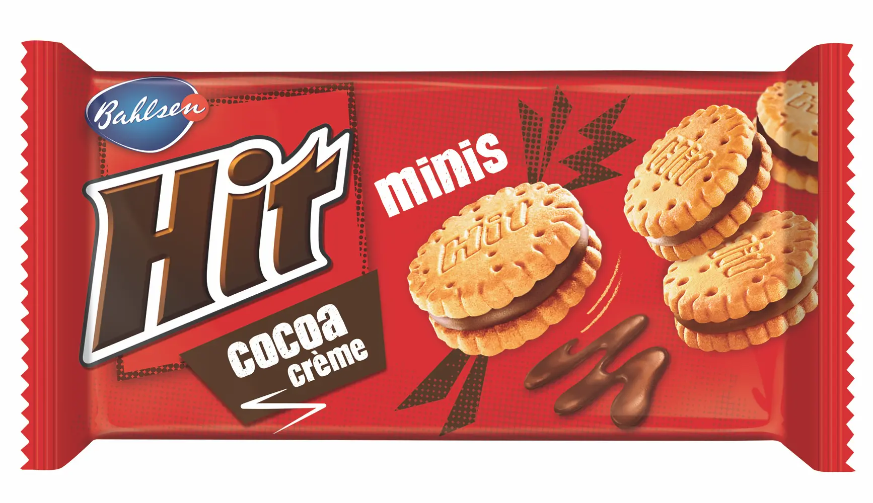 Bahlsen Hit Minis Biscuits Cocoa Cream 130 gm - view 4