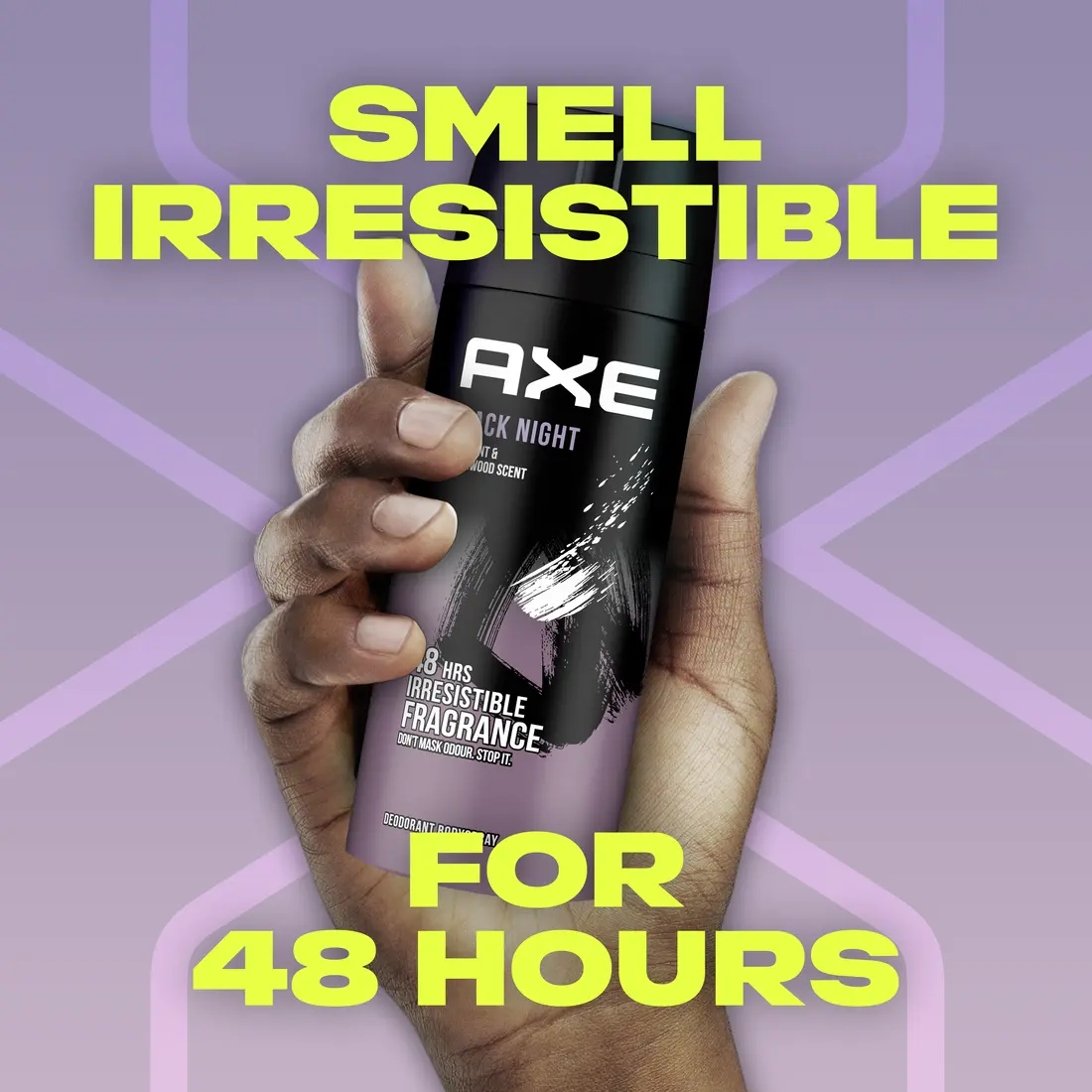 Axe Men Deodorant Body Spray for long lasting odour protection Black Night 150ml - view 2