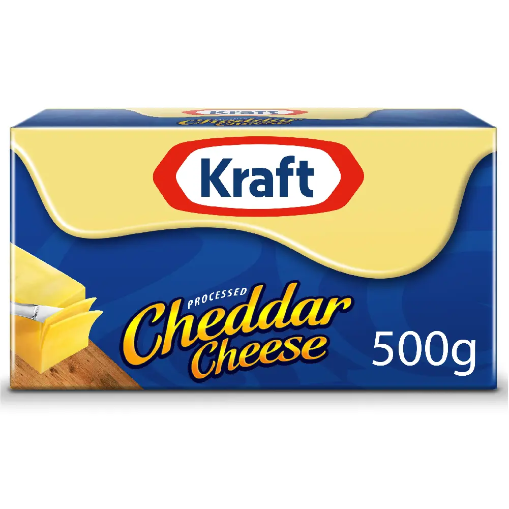 Kraft Block Cheddar Cheese 500 gm - view 1