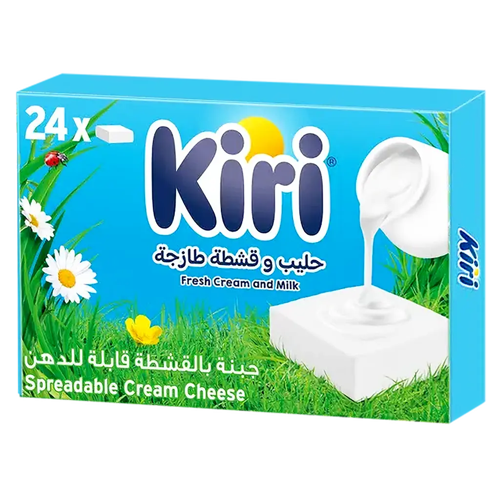 Kiri Spreadable Squares Cream Cheese 24 pcs 400 gm - view 1