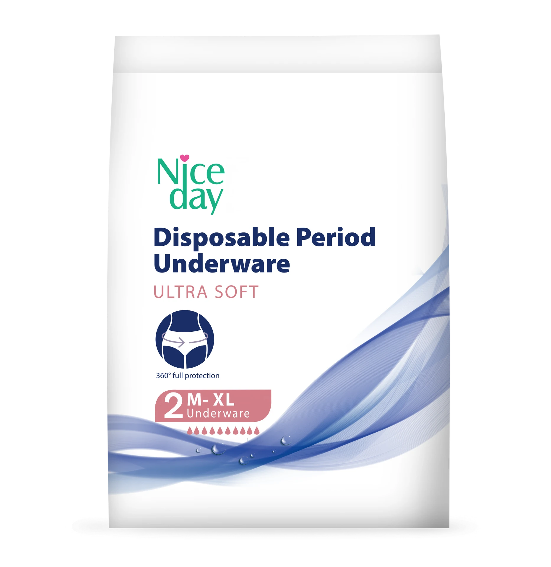 Nice Day Women’s Menstrual Pants 2 pcs (M–XL)