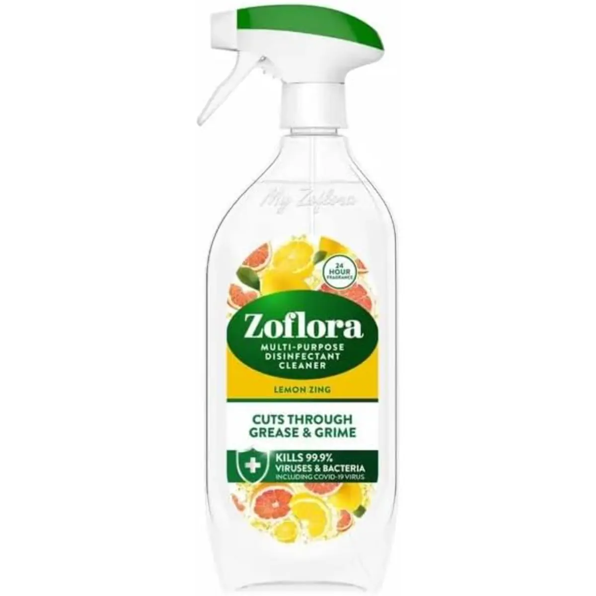 Zoflora  Multipurpose Disinfectant Spray Antibacterial Multi-surface Cleaner Lemon Zing Scent 800 ml - view 1