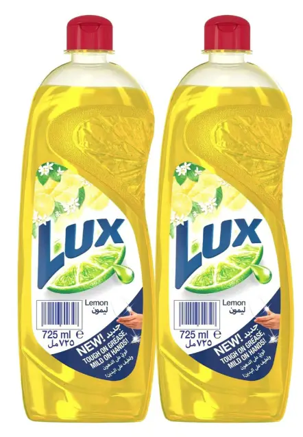 Lux Dishwashing Liquid Lemon 725MlX2 - view 1