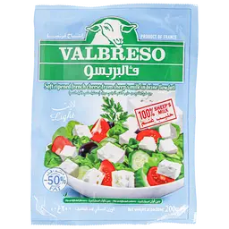 Valbreso Light Feta Cheese 200 gm