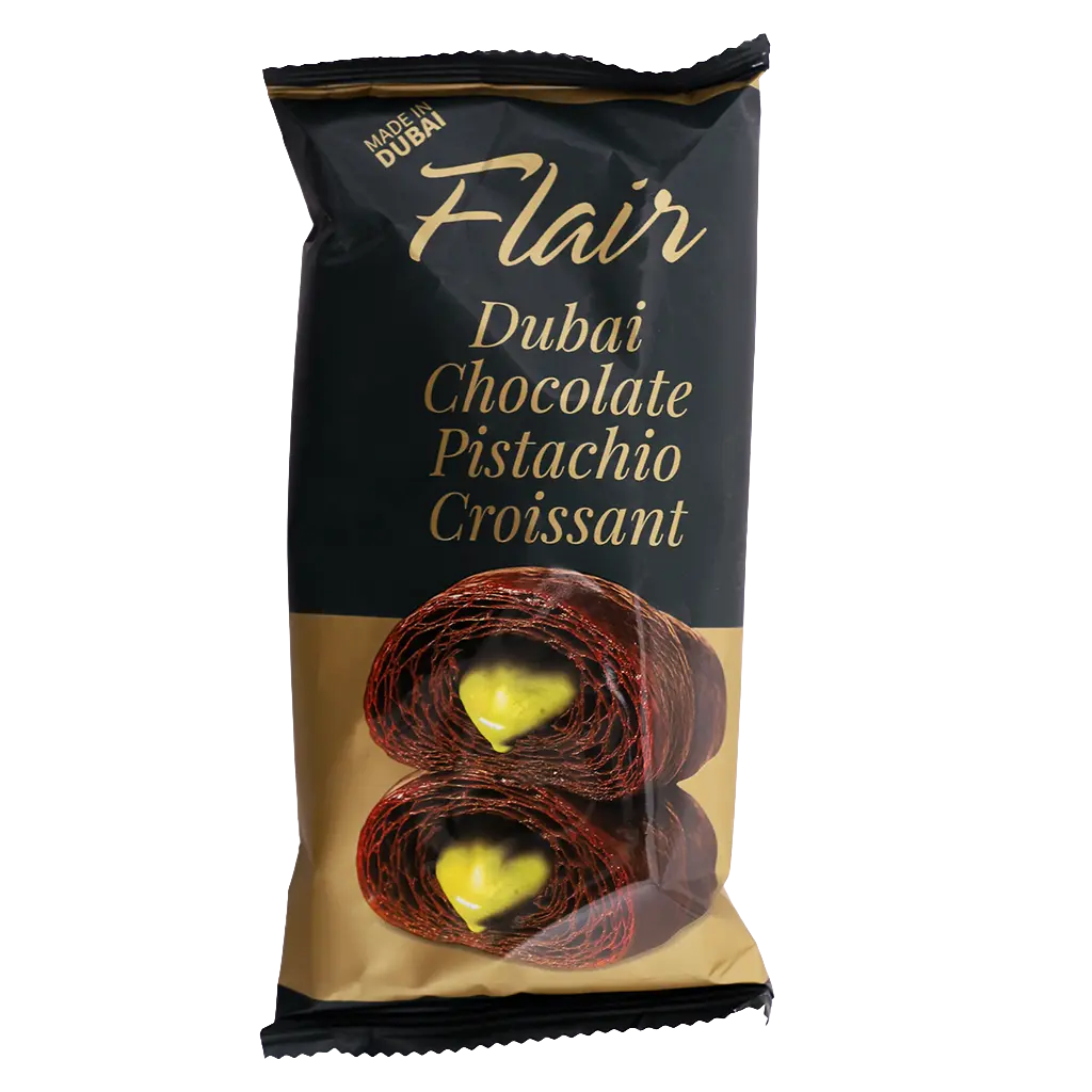 Flair Croissants Dubai Chocolate Pistachio  40 gm - view 1