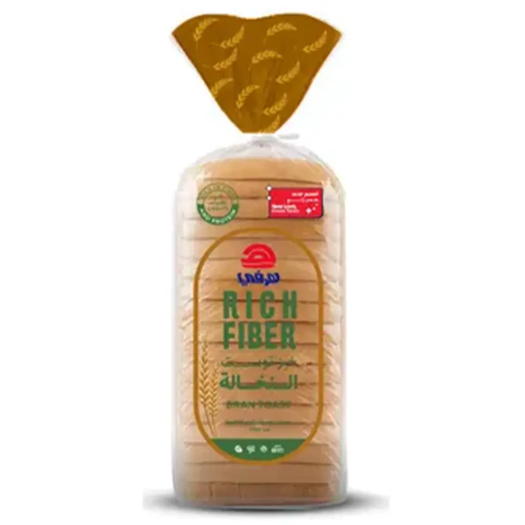 Herfy Sliced Bran Bread 600 gm - view 1