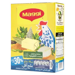 MAGGI Chicken stock Low Salt 24x18 Gm 