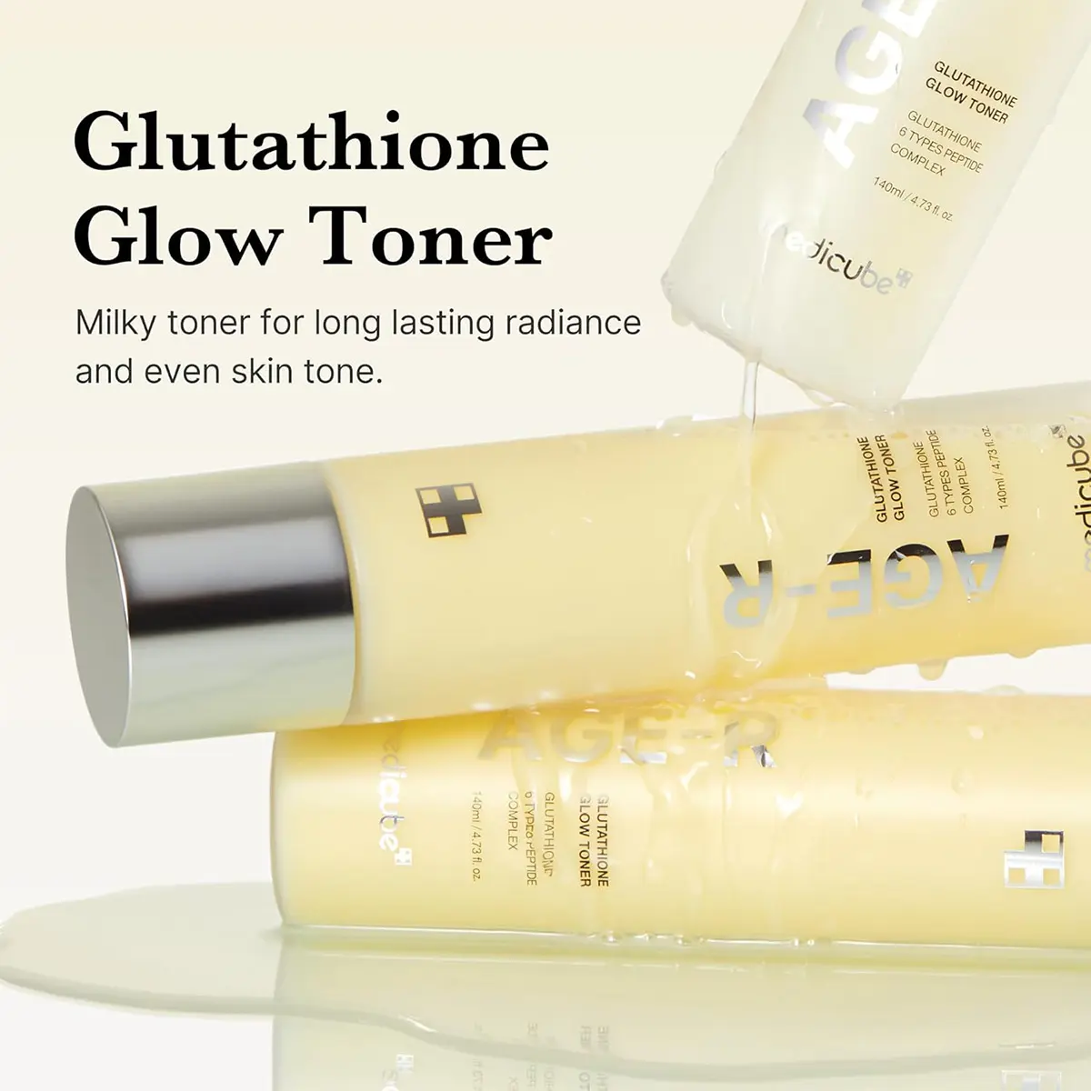 Medicube Age-R Glutathione Glow Toner 140Ml - view 7