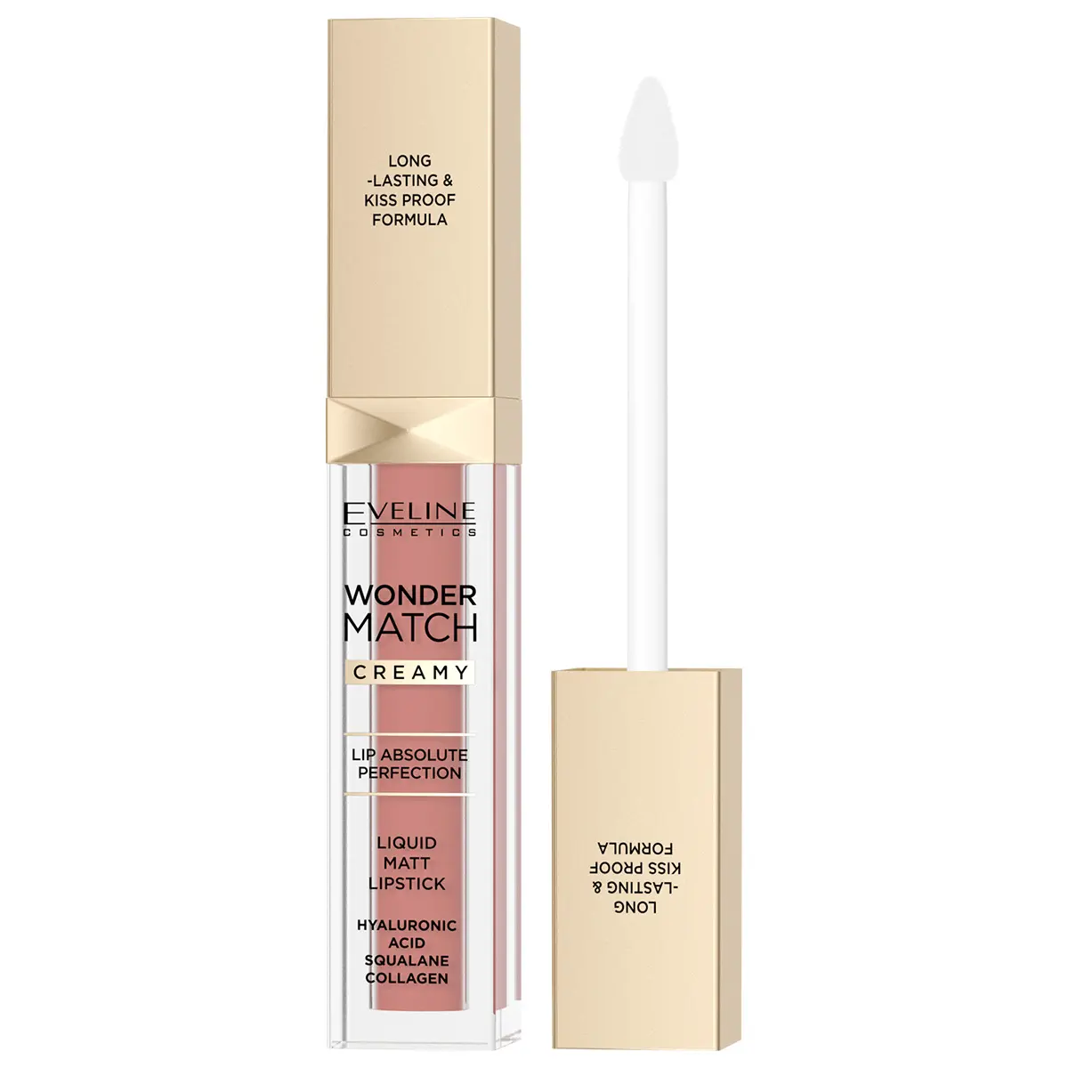 Eveline Wonder Match Creamy Liquid Matt Lipstick No  04 Carmel - view 1