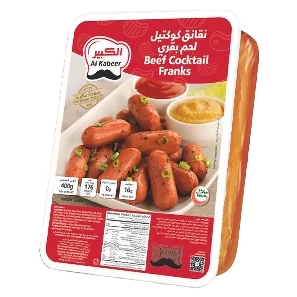 Al Kabeer Beef Cocktail Sausage 400 gm
