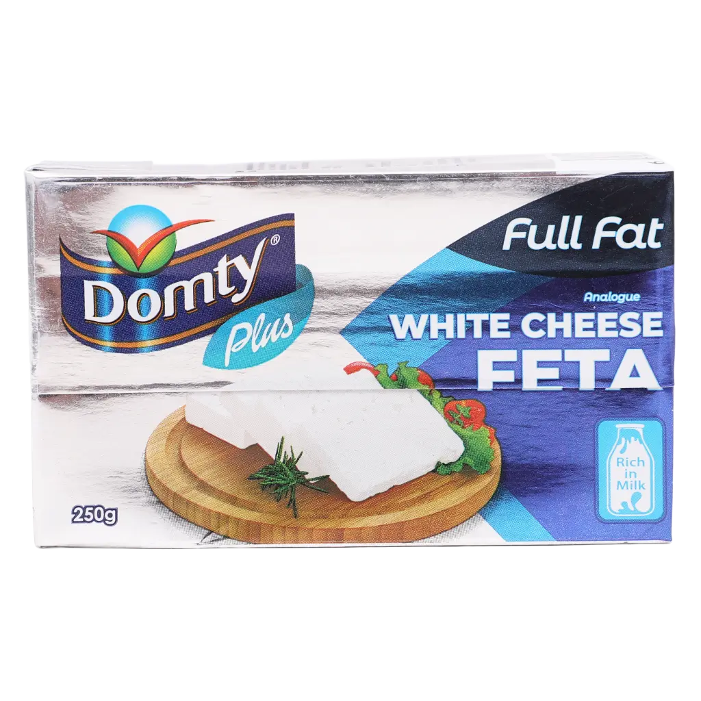 Domty Analogue Feta White cheese 250 gm - view 2