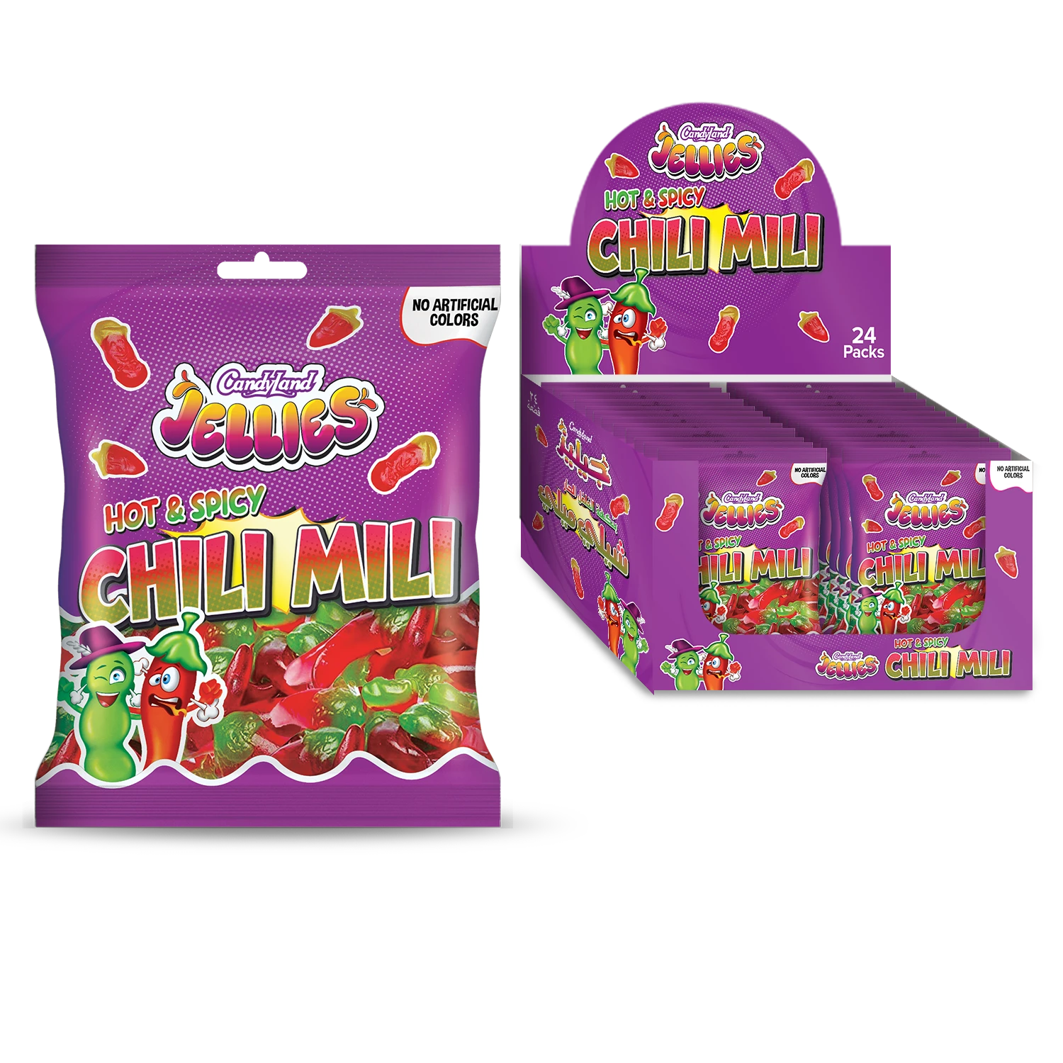 Candy Land Chili Mili 24 pcs 14 gm