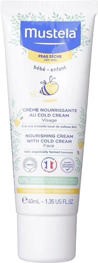 Mustela Hydra Bebe Facial Cream With Cold Cream 40 ml