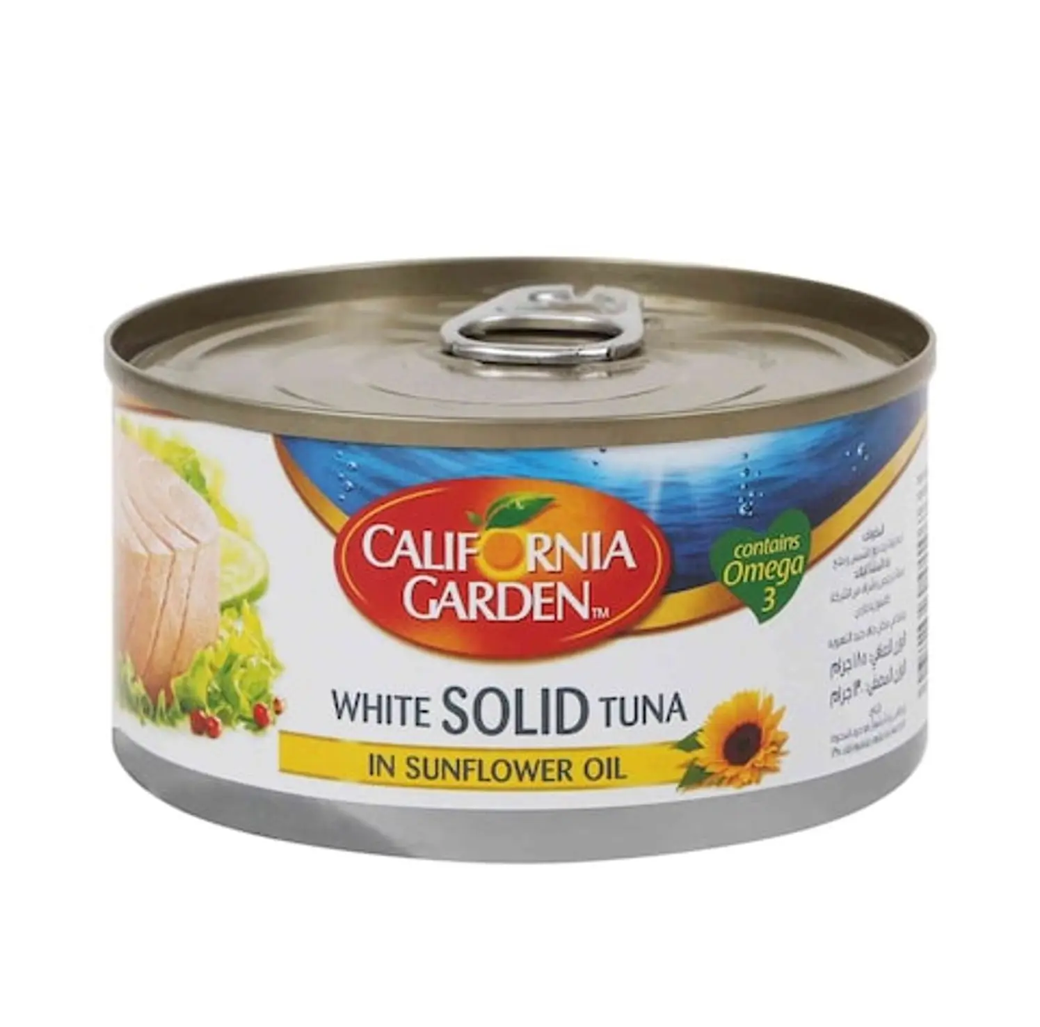 California Garden White Solid Tuna In Sunflower Oil 185 gm - view 1