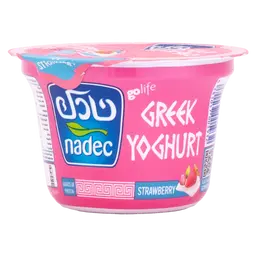 Nadec Greek Yoghurt Strawberry 160 Gm