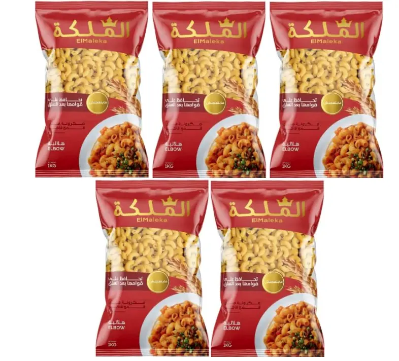 El Maleka Pasta Macroni Assorted 400GmX5 - view 1