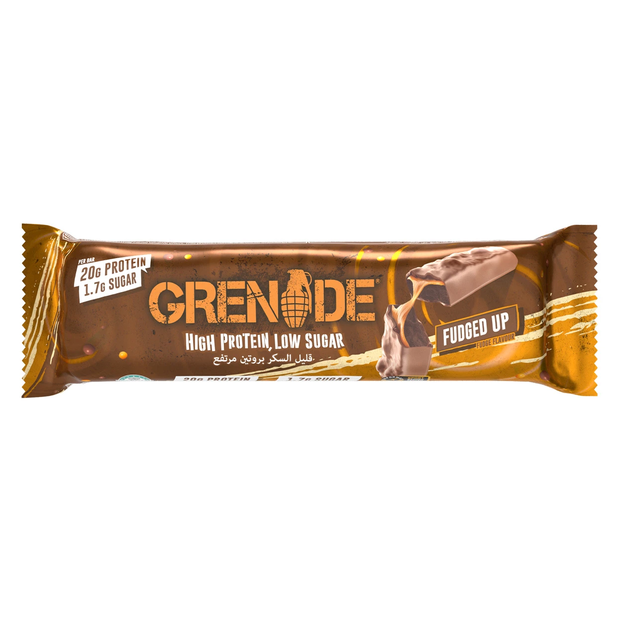 Grenade Protein Bar Fudged Up Flavor 60 gm