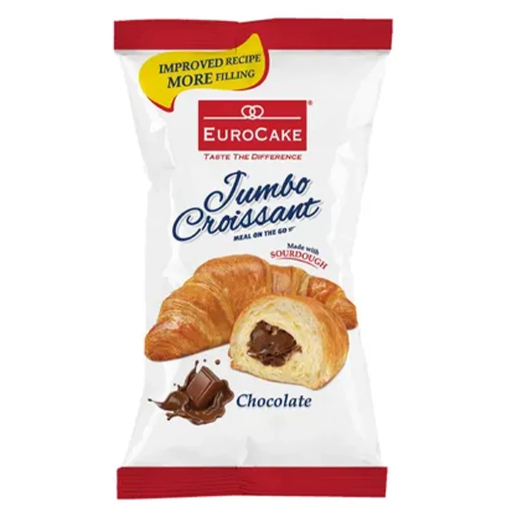 Eurocake Jumbo Croissants - Chocolate50 gm