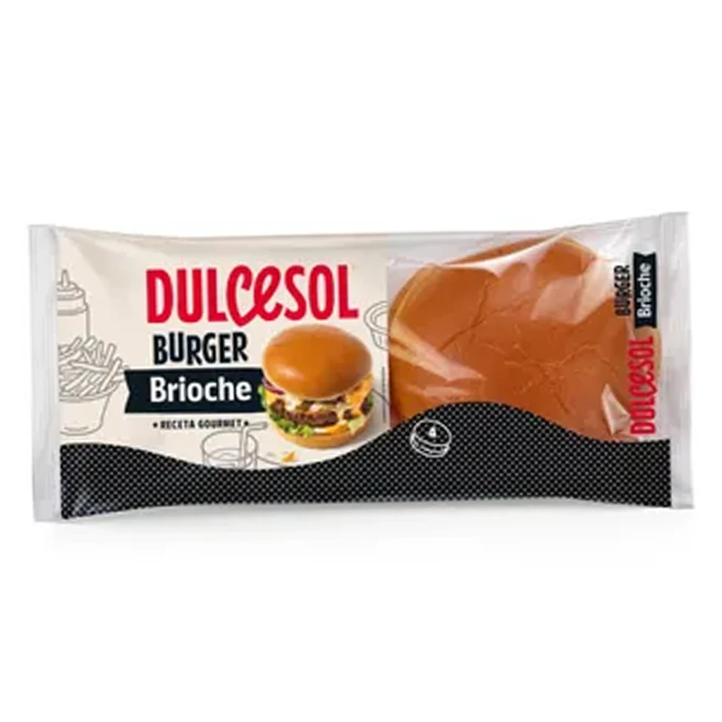 Dulcesol Burger Buns Brioche 340 gm