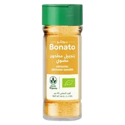 Bonato Organic Ground Ginger 40 gm