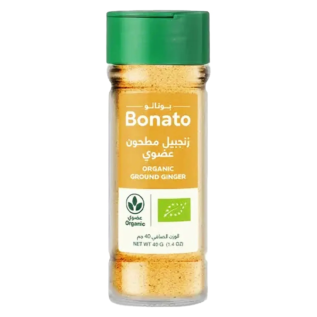 Bonato Organic Ground Ginger 40 gm - view 1