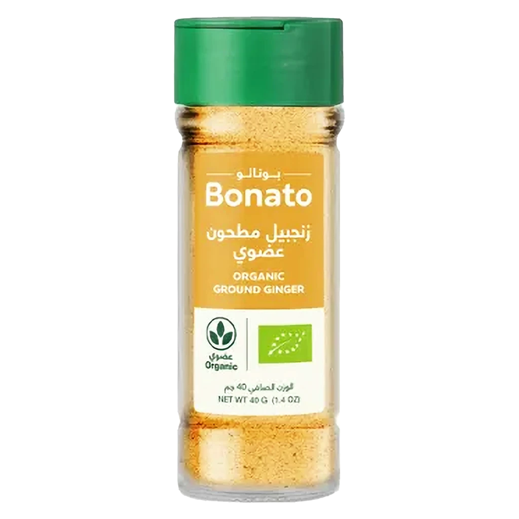 Bonato Organic Ground Ginger 40 gm