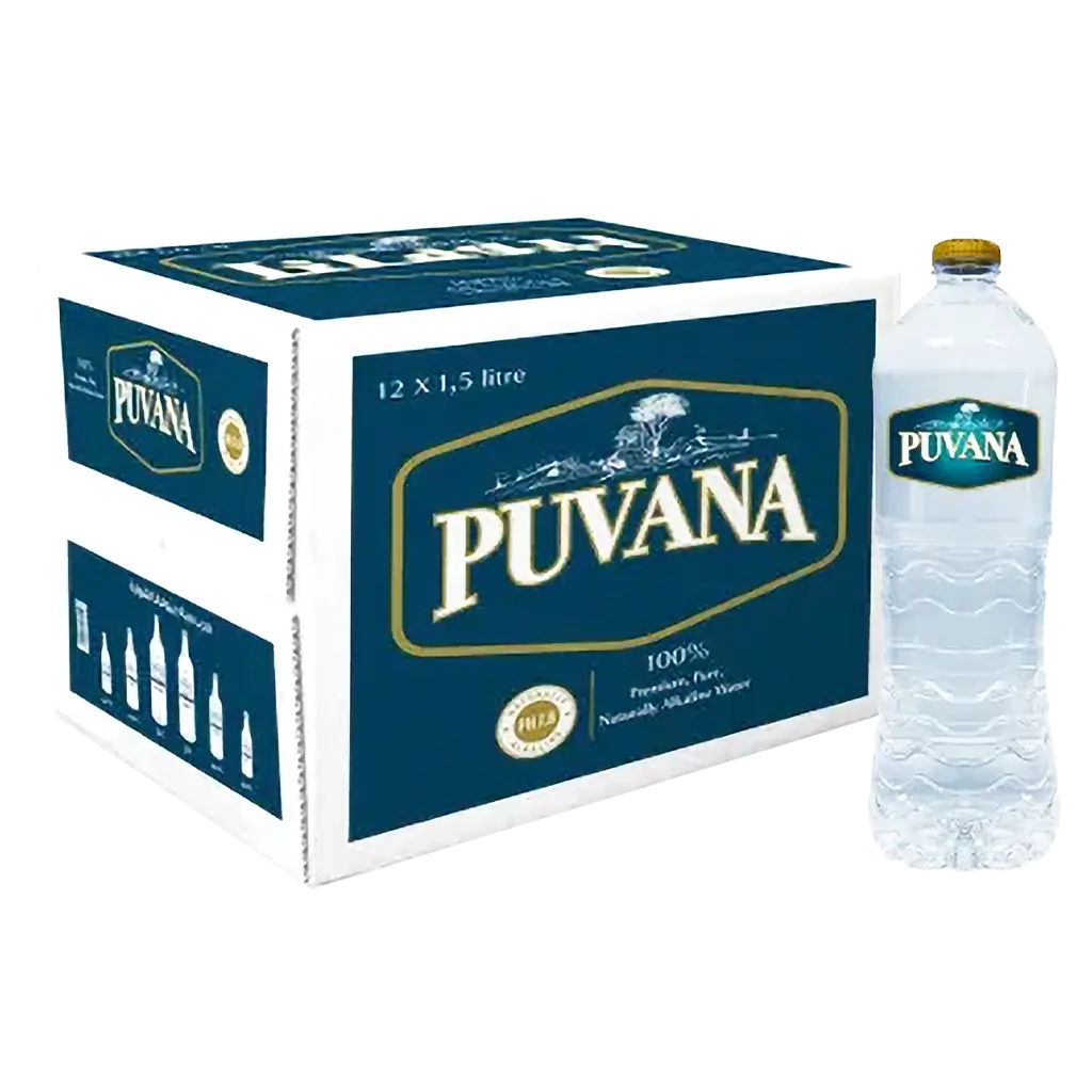 Puvana Natural Water 12 pcs 1.5 L - view 1